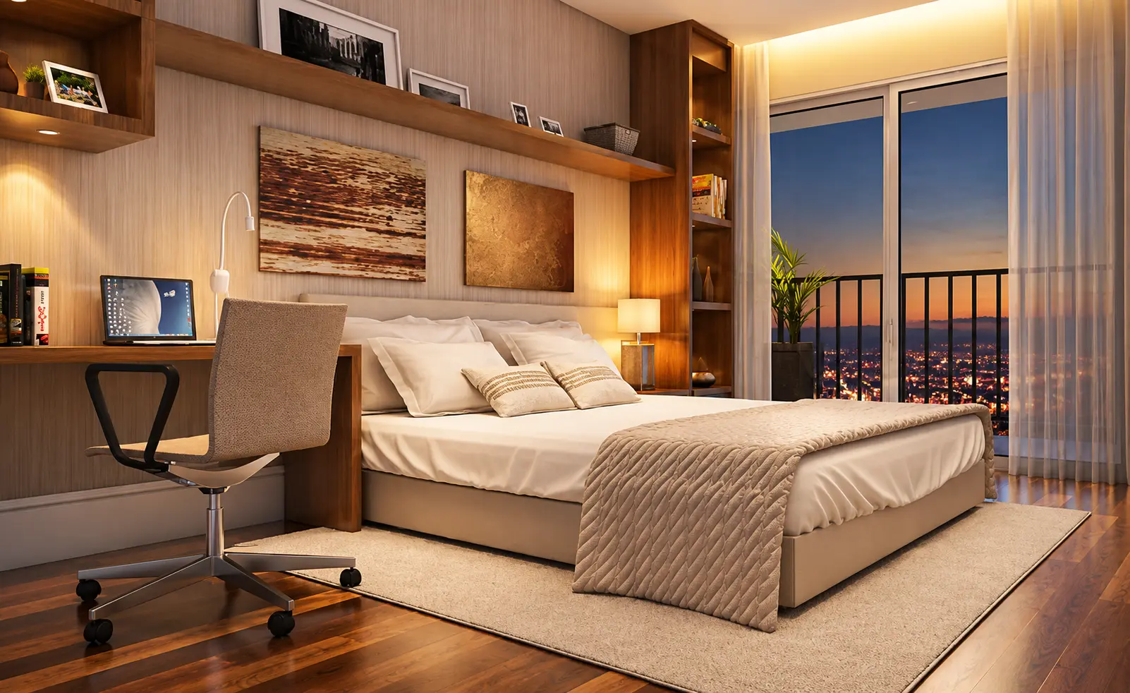 Quarto com vista